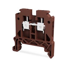 Tbloc Tbl 2,5mm Kahverengi Vidalı Tek Katlı Klemens