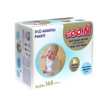 Ekstra Hassas Islak Havlu, 3x56 Adet