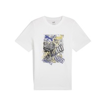 Puma Erkek Spor Tişört Graphics Photoprint Tee 68321302-Beyaz