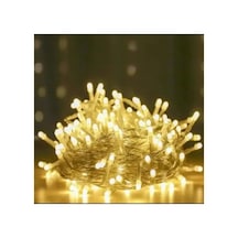 Herşeytrend 10m 100 Led Damla Uçlu Gün Işığı Şeffaf Kablo Çok Renkli
