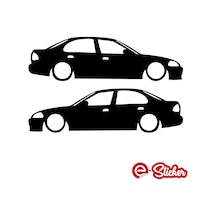 Honda Civic Basık Oto Sticker Araba Sticker (358017169)