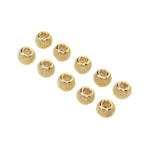 Maiyame Viking Sakal Boncukları 10 Adet - Metal Gövde Klasik Desen - Sakal Ve Saç Süslemeleri İçin Dıy Aksesuarlar