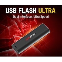 Hiksemi  HS-USB-S306C-128G-U3 128 GB USB 3.2 Flash Bellek