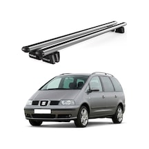 Pençe Seat Alhambra Ara Atkı 2001-2010 Uyumlu Gri Ara Atkı Port Bagaj Tavan Barı