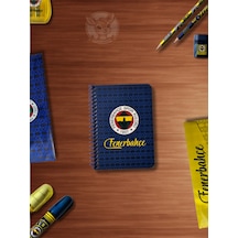Fb Fenerbahçe Taraftar Not Defteri 72 Yaprak Çizgili Ödev Defteri Lacivert