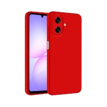 Samsung Galaxy Uyumlu A07 4g Nano İçi Kadife Silikon - Kırmızı Bzsxx00 1