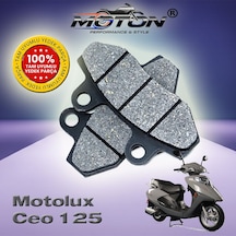Motolux Ceo 125 Arka Disk Fren Balatası - Yüksek Performanslı Disk Balata