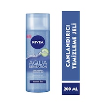 Aqua Sensation Canlandırıcı Yüz Temizleme Jeli 200 Ml , Salatalık Özü İçeren Formül İle Etkili Yüz Temizleme