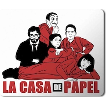 La Casa De Papel 3 Baskılı Mousepad Mouse Pad