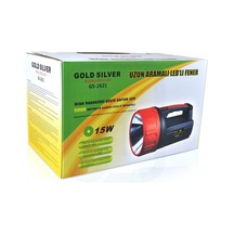 GOLD SILVER GS-2621 UZUN ARAMALI LED FENER Çok Renkli