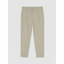 Lcw Vision Yeşil Regular Fit Keten Karışımlı Erkek Pantolon
