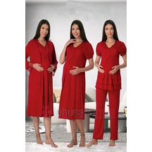 Effortt Lohusa 4'lü Set Vişne - 8026 Vişne