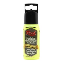 Rich Boyutlu Boncuk Boya 60 Ml. Neon Sarı