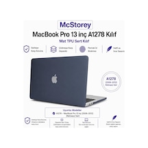 Macbook Pro Kılıf 13 İnç A1278 2008 2009 2010 2011 2012 Uyumlu Mat Sert Tpu Hardcase Çizilmez Darbeye Dayanıklı İnce Hafif Koruyucu Kapak Siyah Belirtilmemiş