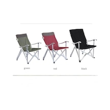 Madfox Dachuan Katlanır Kamp Sandalyesi Siyah Çok Renkli