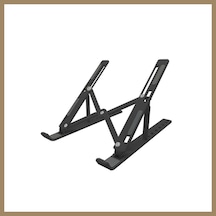 Bezos 7 Kademeli Ayarlı Katlanabilir Laptop Tablet Standı Siyah 22