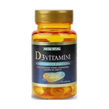Aksu Vital D3 Vitamini 60 Softgel 650 MG