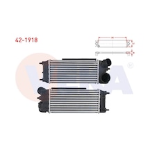 Ford Fıesta Vı 1.6 Tdcı 2008-2012 Turbo Radyatörü Intercooler 1516720