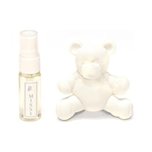 Ekru Ayıcık Taşlı Oud Araba/araç Kokusu 20 Ml Esans İle Birlikte
