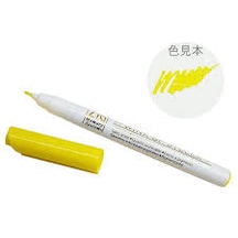 Zig Wınk Of Stella Simli Keçeli Kalem Pigment Mürekkepli Sarı