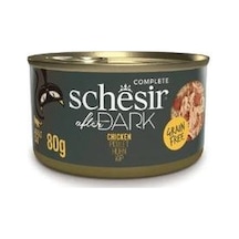 Schesir After Dark Kepekli Et Suyu İçinde Tavuklu Yetişkin Kedi Konservesi 80 G
