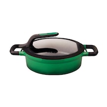 Berghoff 8501532 Gem Stay Cool Pilav Tenceresi Forest 24 Cm Yeşil