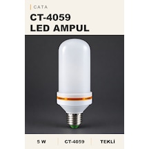 Cata Ct-4059 5w E27 Çok Fonksiyonlu Alev Led Ampul