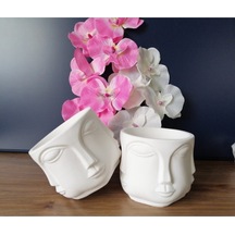 Pinterest Adler Havelka Saksı 2 Li Saksı Seti Buda Saksı Dekoratif Boyasız Havelka Saksı