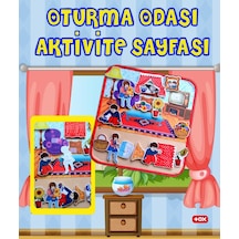 Tox Oturma Odası Keçe Cırtlı Aktivite Sayfası - Çocuk Etkinli