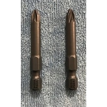 Bosch Pz2 Vida Sıkma Yıldız Uç Bits Uç Sunta Vida Ucu 50 Mm 10 Adet