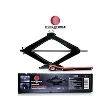 Worldforce 11252 Mekanik Makaslı Kriko 1.5 Ton Cırcır Kollu Garaj Ekipmanları Hırdavat