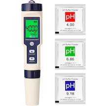 İn 1 Profesyonel Çok Parametreli Test Ölçer Ph/ec/tds/tuzluluk/termometre Dijital Test Cihazı Su Kalitesi Test Cihazı