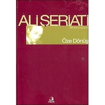 Öze Dönüş Ali Şeriati Fecr Yayınları