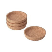 4 Adet 365+ Bardak Altlığı,mantar, Bardak Tutucu 9cm Cork