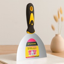 150 Mm Metal Spatula Fiber Saplı Çok Renkli
