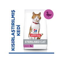 Scıence Plan Ördekli Kısırlaştırılmış Yetişkin Kedi Maması 10 Kg