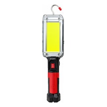 Tr Askılı Taşınabilir Şarjlı El Feneri 60 W 1200 Lümen Usb Şarjlı Manyetik Mıknatıslı Güçlü Işık