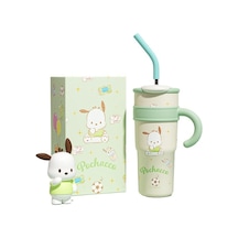 Karikatür Büyük Kapasiteli Paslanmaz Çelik Su Şişesi Oyuncaksız 1200 Ml Duc0k7 Yeşil