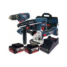 Bosch Gbh 180-LI Gsb 180-LI Gws 180-LI 2X5,0AH Set