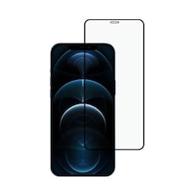Nettech Apple Uyumlu iPhone 12 Pro Max Ön Koruma Mat Seramik Nano Ekran Koruyucu - Siyah