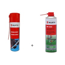 Silikon Sprey 500ml+yağlama Spreyi Hhs2000 500ml