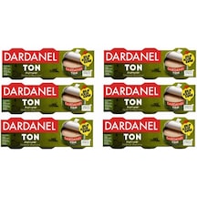 Dardanel Ton Zeytinyağlı Akdeniz Mucizesi 6'lı 3 x 75 G