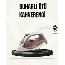 Buharlı Ütü 2200w Seramik Taban 300 Ml Kahverengi Dikey Ütüleme Diğer