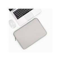 Baona Bn-q001 Pu Deri Laptop Çantası, Renk: Gri, Boyut: 11/12 İnç