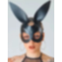 Zaga Oyun Bunny Deri Maske