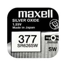 Maxell 377 SR626SW 1.55V Saat Pili