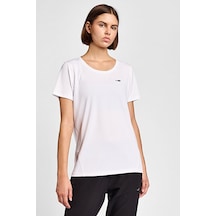 Lescon Kadın Koşu Kısa Kol T-shirt 25b-2015 Beyaz