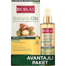 Bioblas Argan Şampuan 360 Ml + Sıvı Saç Kremi 200 Ml Avantajlı Paket Tüm Saçlar