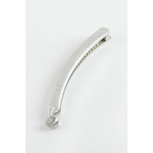 Gümüş Renkli Muz Toka 11 Cm