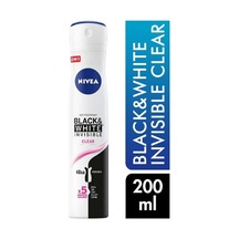 Nivea Deodorant 200 Ml Kadın Black&white Invisible Clear 12'li Paket